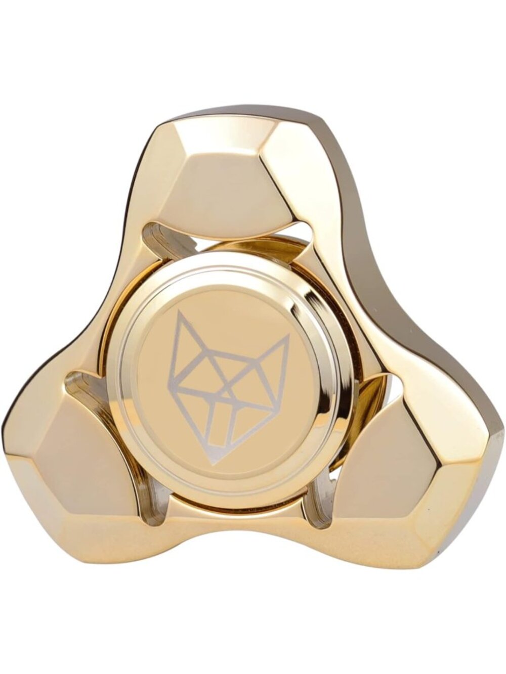 Premium Metal Fidget Spinner for Adults - Heavy Silent Desk Toy for Stress